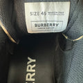 Burberry Arthur Plaid Black Sneaker Sz 12 (45)