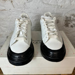 Alexander Mcqueen Black Wax White Sneaker Sz 12 (45)