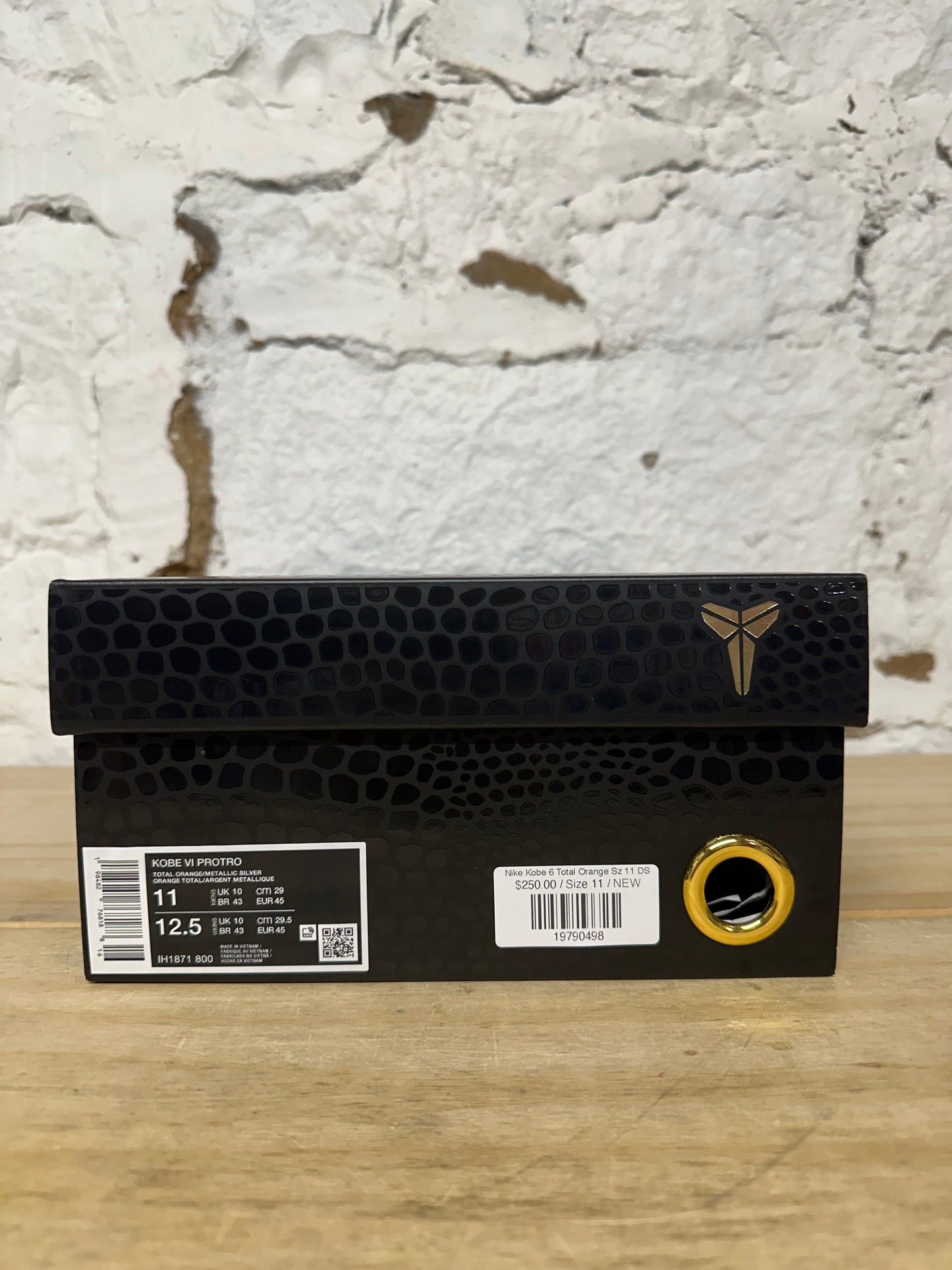 Nike Kobe 6 Total Orange Sz 11 DS