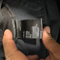 Amiri MX1 Brown Plaid Flannel Black Denim Jeans Sz 31