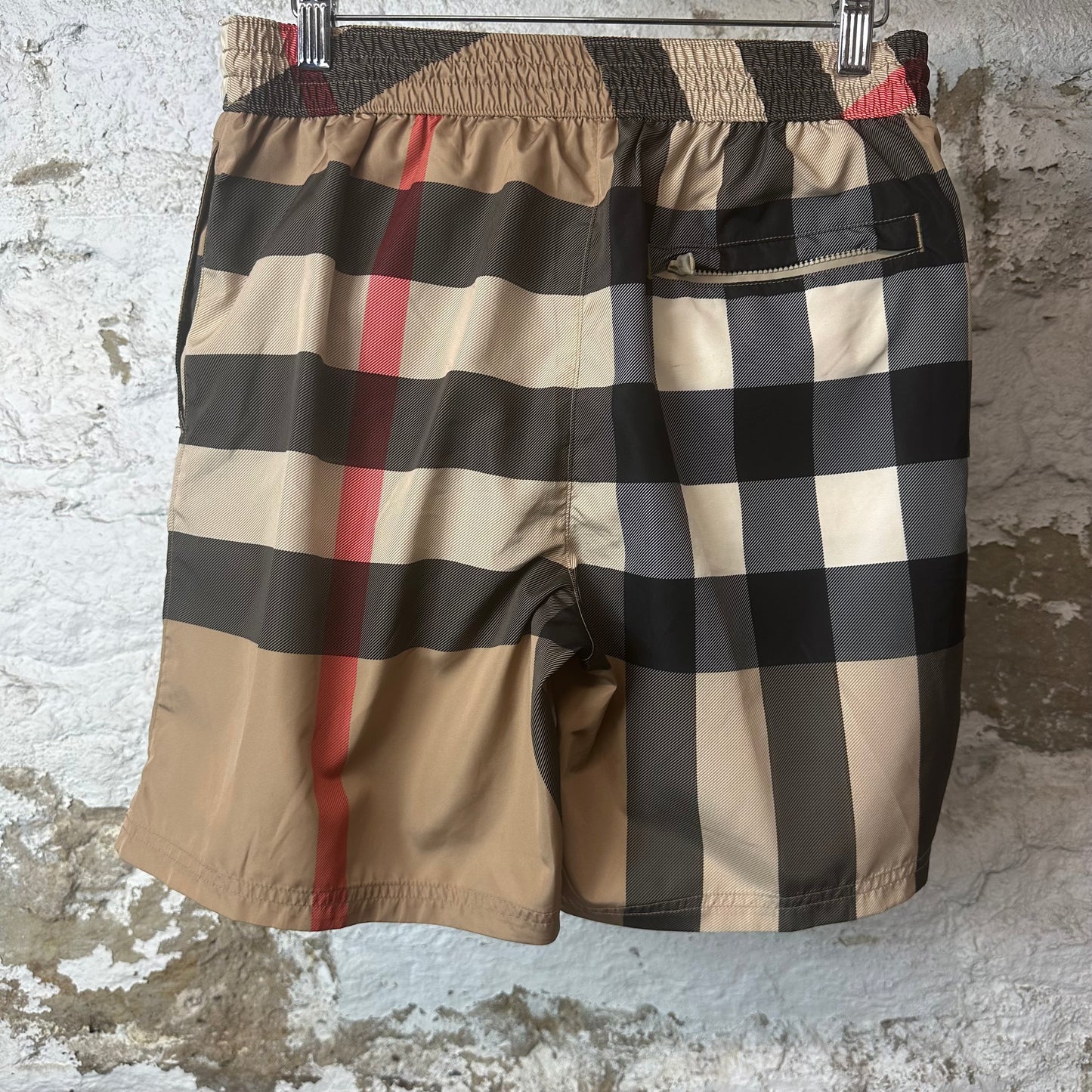 Burberry Plaid Swim Trunks Sz S