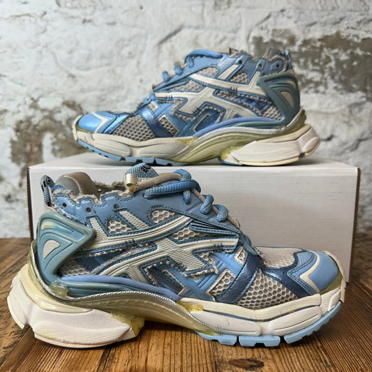Balenciaga Runner Light Blue White Sneaker Sz 6 (38)