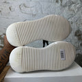Rick Owens Abstract Black Wax Canvas Milk Sneaker Sz 9.5 (42.5)