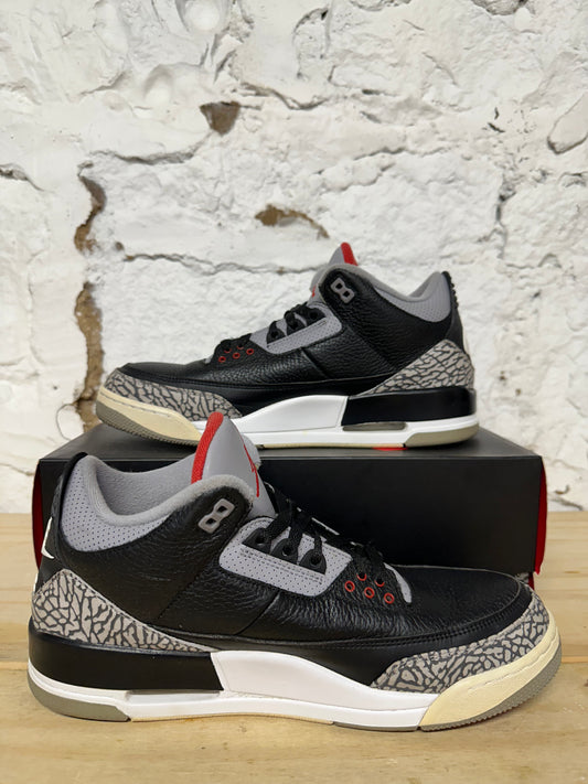 Air Jordan 3 Black Cement (2018) Sz 12