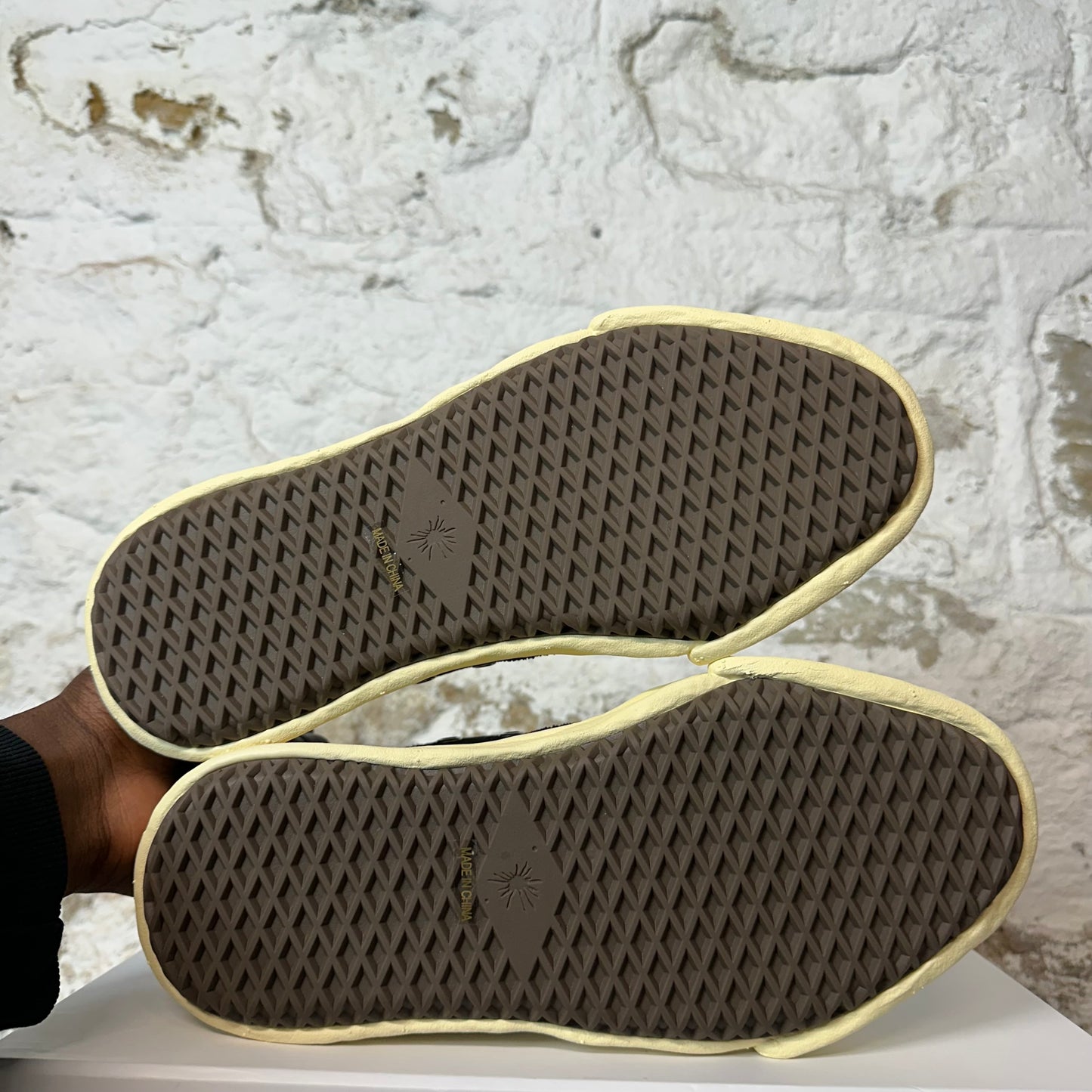 Maison Mihara Black Cream Peterson Sneaker Sz 7 (40) DS
