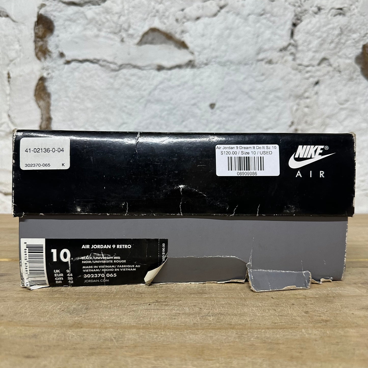 Air Jordan 9 Dream It Do It Sz 10