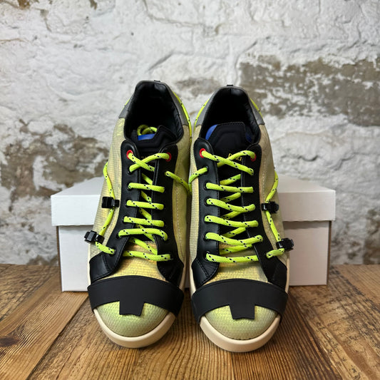 Dolce Gabbana Neon Lace Portofino Sneaker Sz 7.5