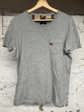 Burberry Grey T-Shirt Sz M