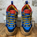 Gucci Flashtrek Red Blue Brown Boot Sneaker Sz 7