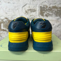 Off-White Out Of Office Yellow Navy Sneaker Sz 10 (43)