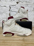 Air Jordan 6 Maroon Sz 9