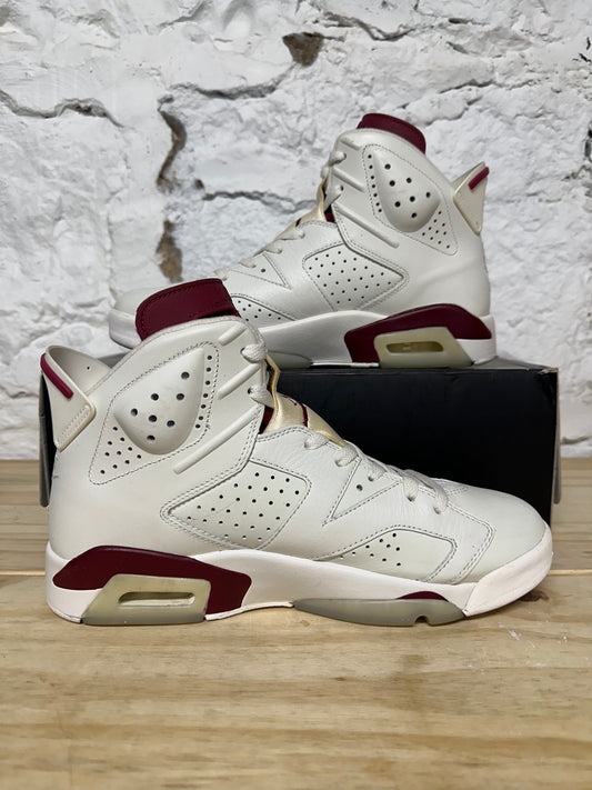 Air Jordan 6 Maroon Sz 9