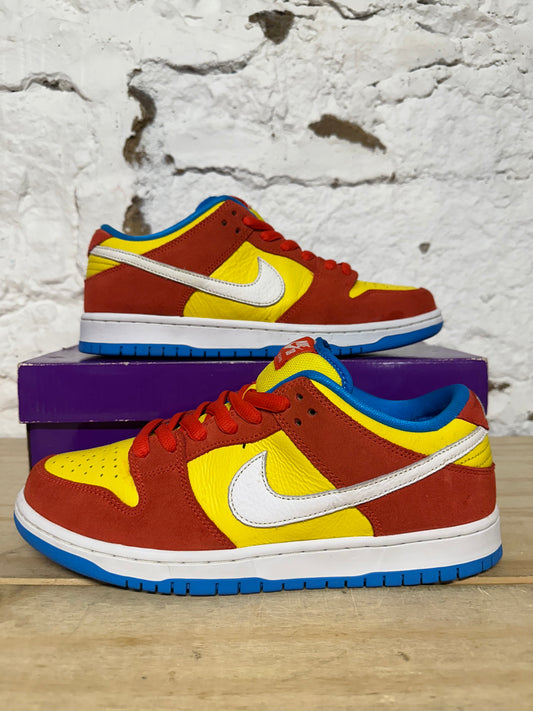 Nike Dunk Low Bart Simpson Sz 9