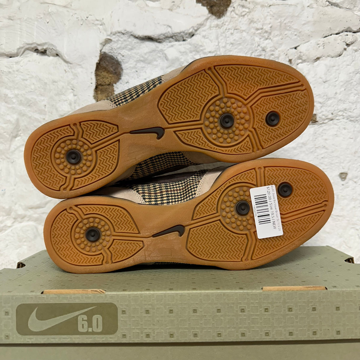 Nike FC Bone Baroque Brown Sz 10.5 DS