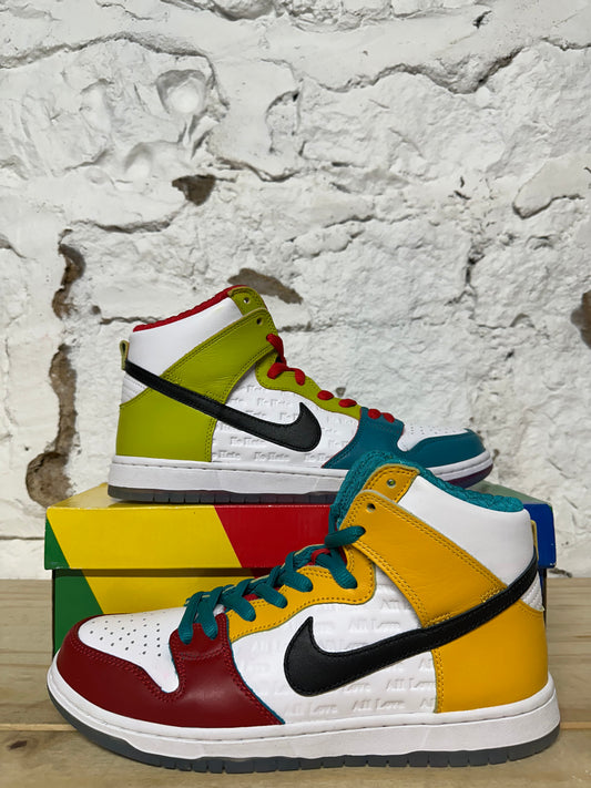 Nike SB Dunk High For Skate All Love Sz 10.5 DS