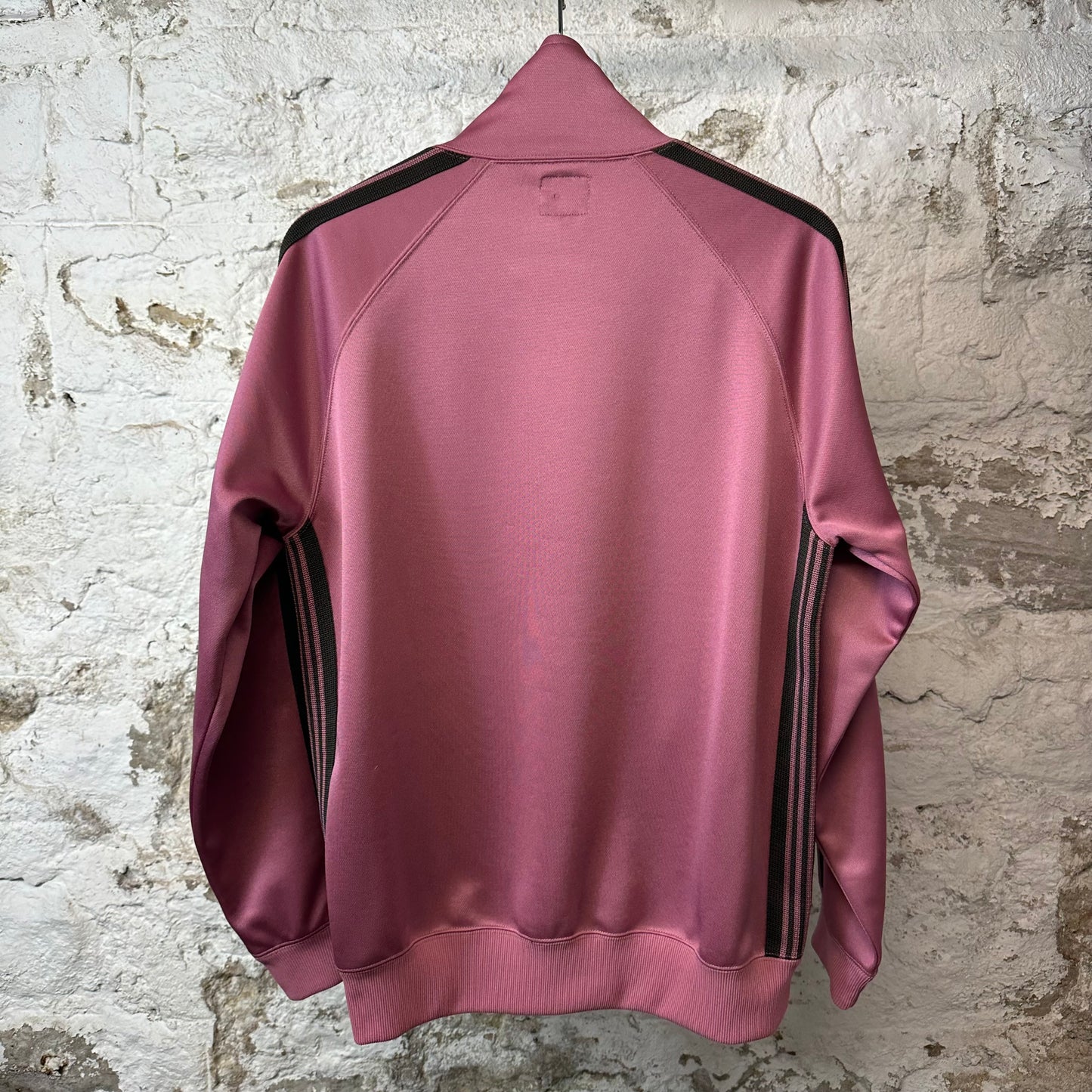 Needles Pink Black Track Jacket Sz M