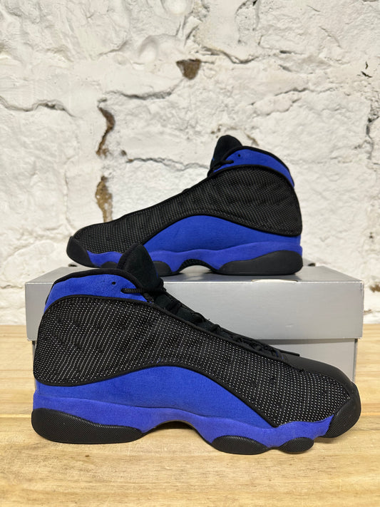 Air Jordan 13 Black Hyper Royal Sz 10