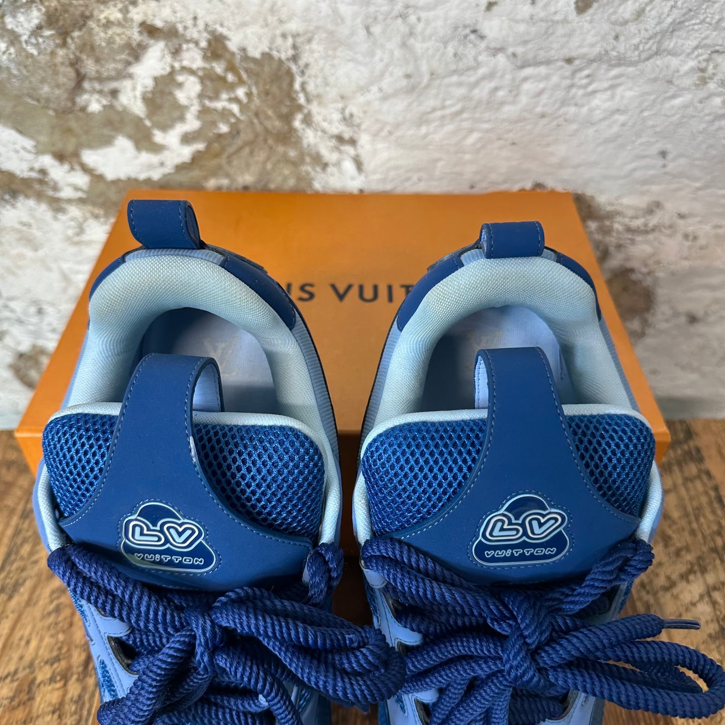 Louis Vuitton Blue Skate Sneaker Sz 12(10.5LV)