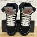 Air Jordan 5 Black Metallic Reimagined Sz 5.5Y