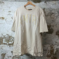 Amiri Vintage Spellout Beige T-Shirt Sz M
