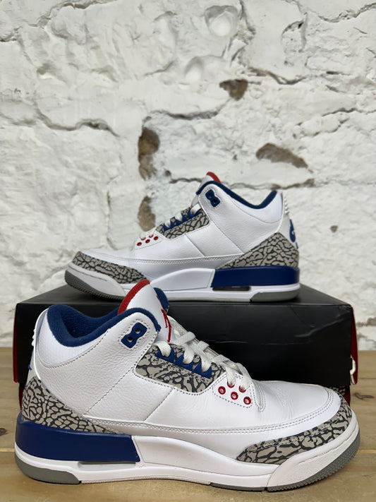 Air Jordan 3 True Blue (2016) Sz 8