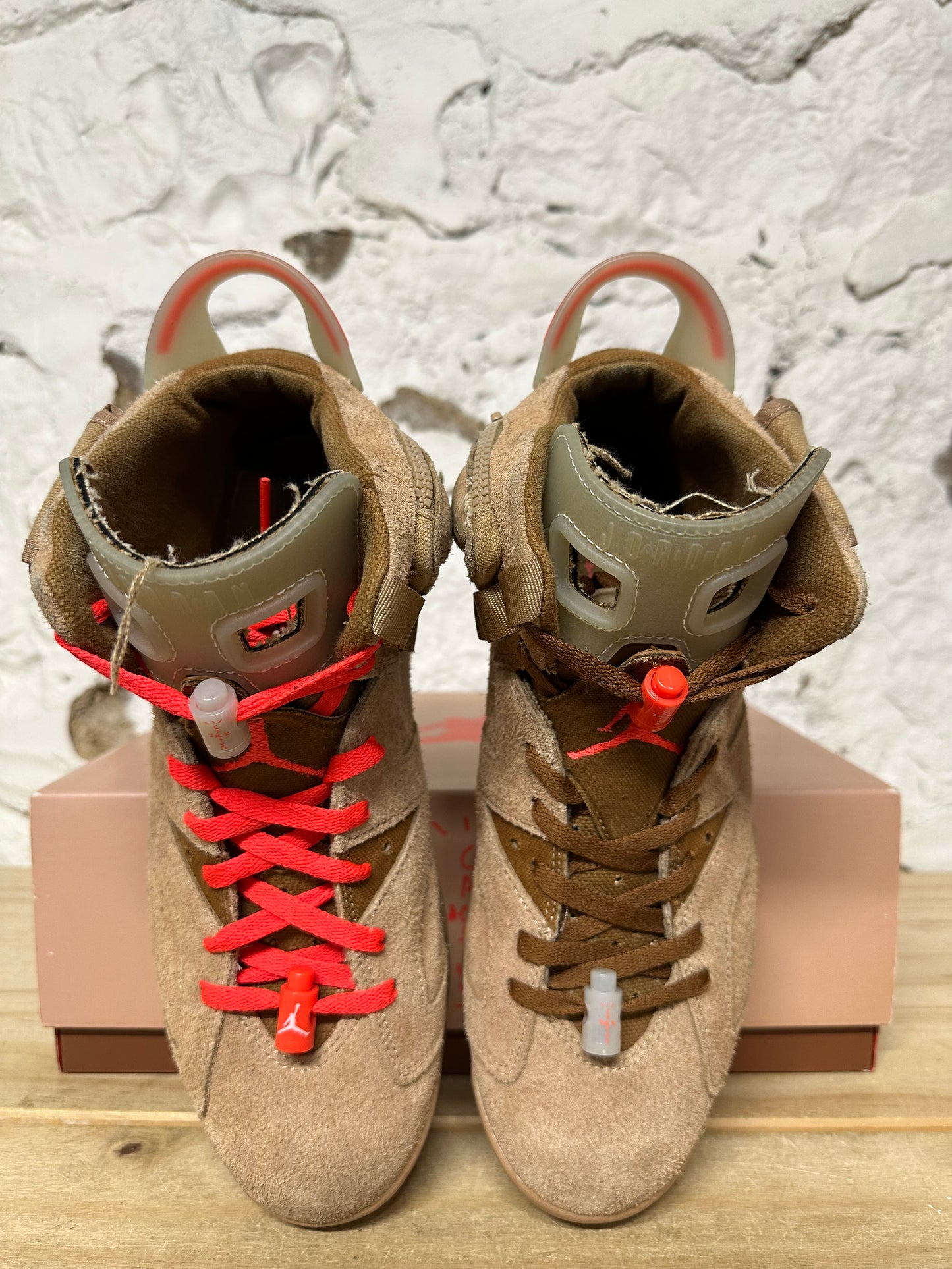 Air Jordan 6 Travis Scott British Khaki Sz 10.5