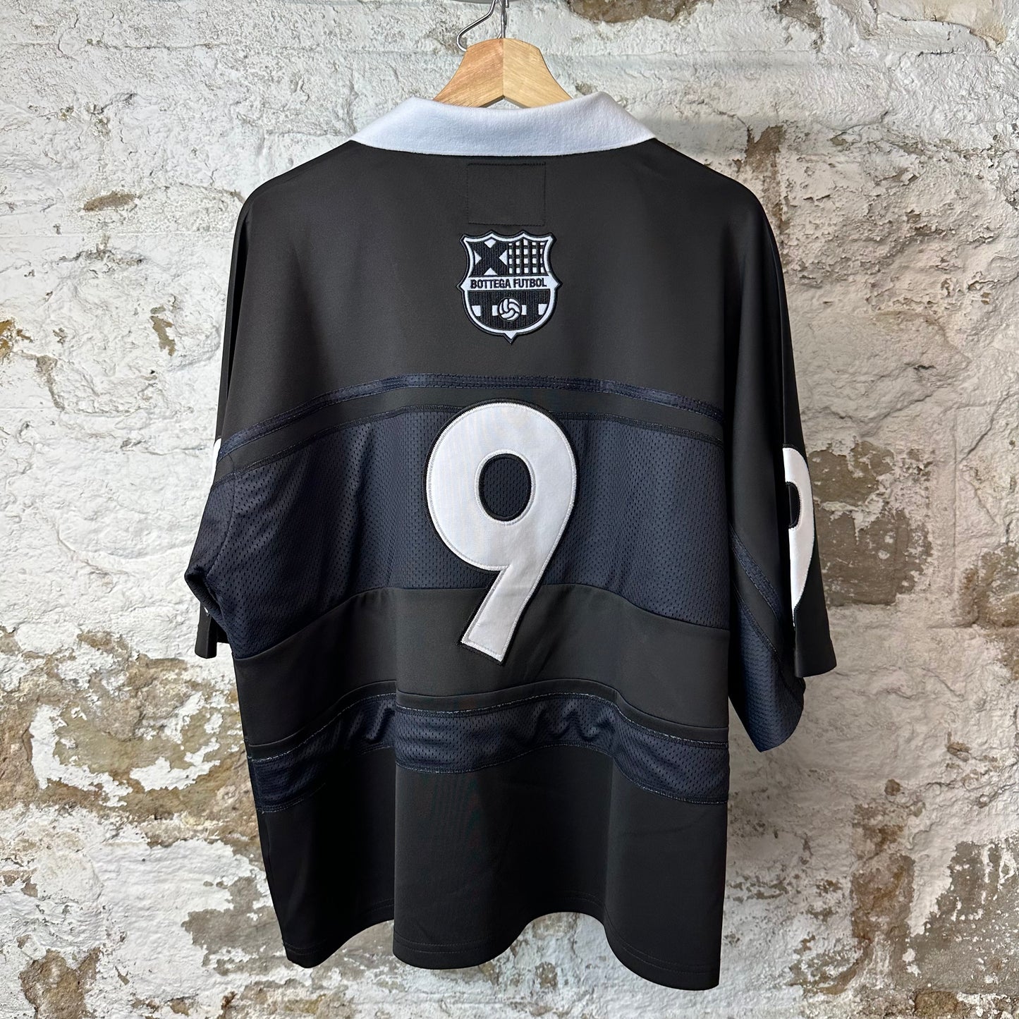 Bottega Desires Futbol Black Jersey Sz XL