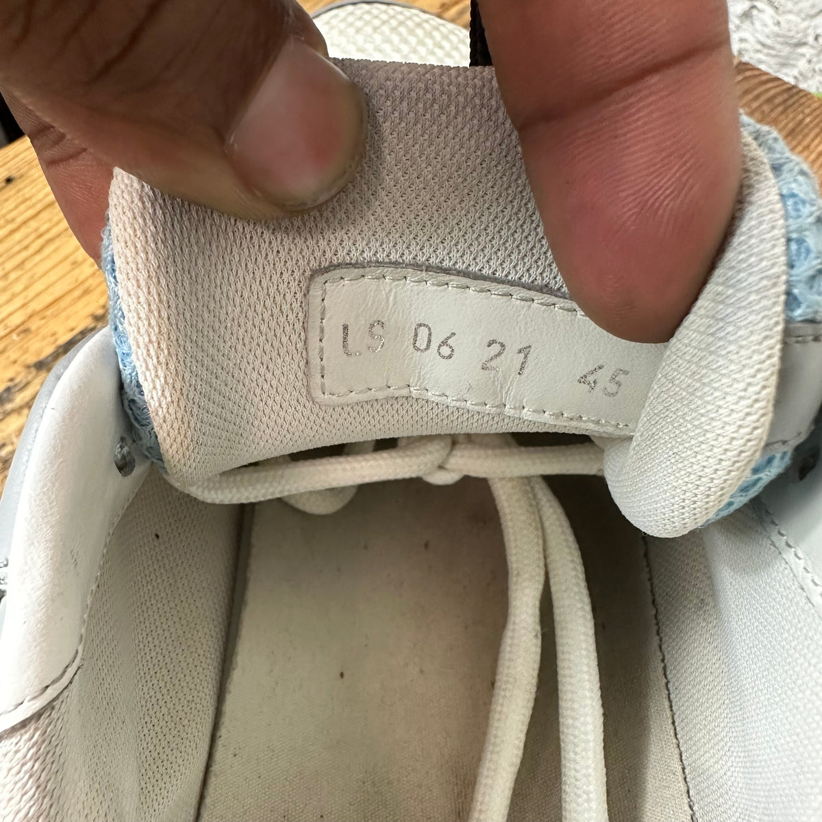 Dior B22 Blue Grey White Sneaker Sz 12 (45)