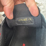 Prada Americas Cup White Patent Red Black Sz 11 No Box