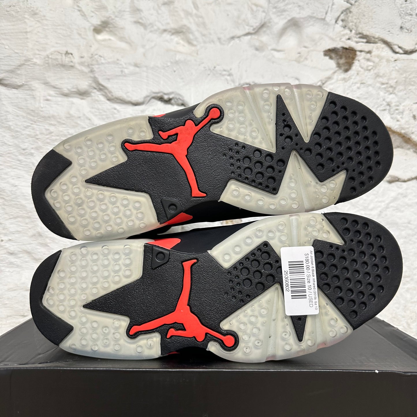 Air Jordan 6 Black Infrared (2019) Sz 10