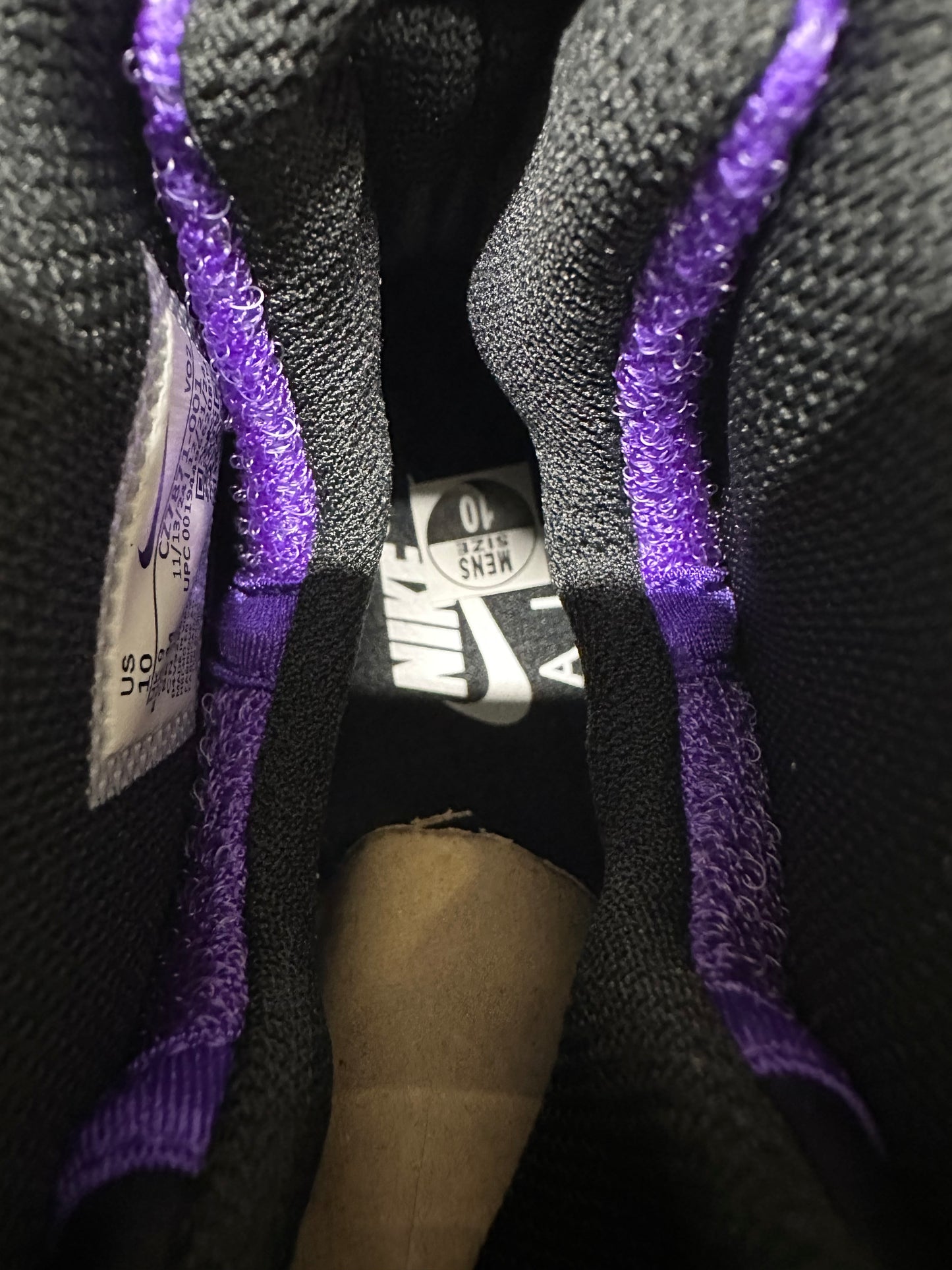 Nike Air Max 2 CB 94 Black Purple Sz 10 DS