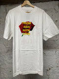 Anti Social Social Club Rose White T-Shirt Sz XL DS