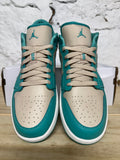 Air Jordan 1 Low Tropical Teal Sz 10.5 (12W) DS
