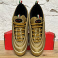 Nike Air Max 97 Metallic Gold Italy Sz 12