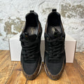Louis Vuitton Black Brown Monogram Runaway Sneaker Sz 6.5 (39)