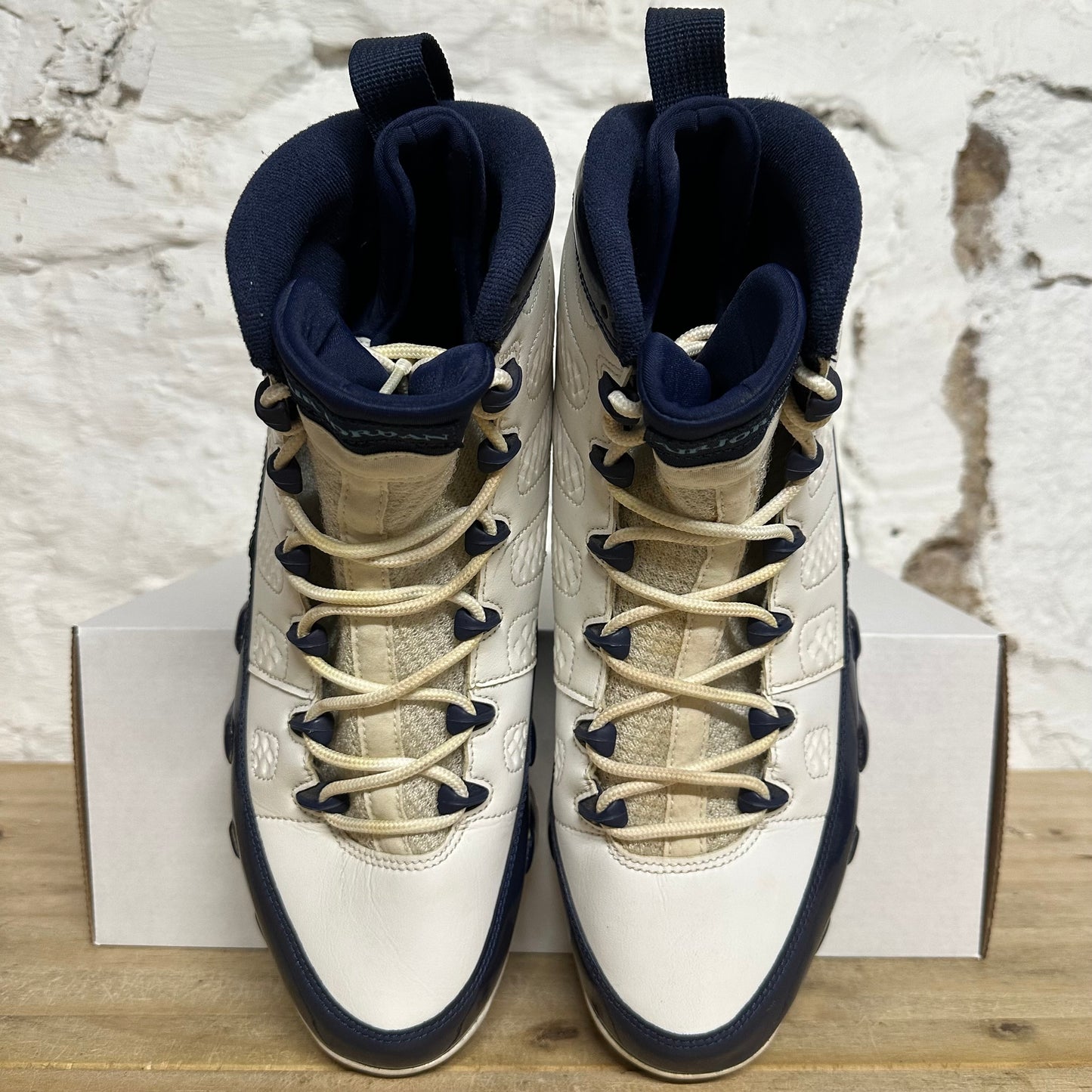 Air Jordan 9 Pearl Blue Sz 10
