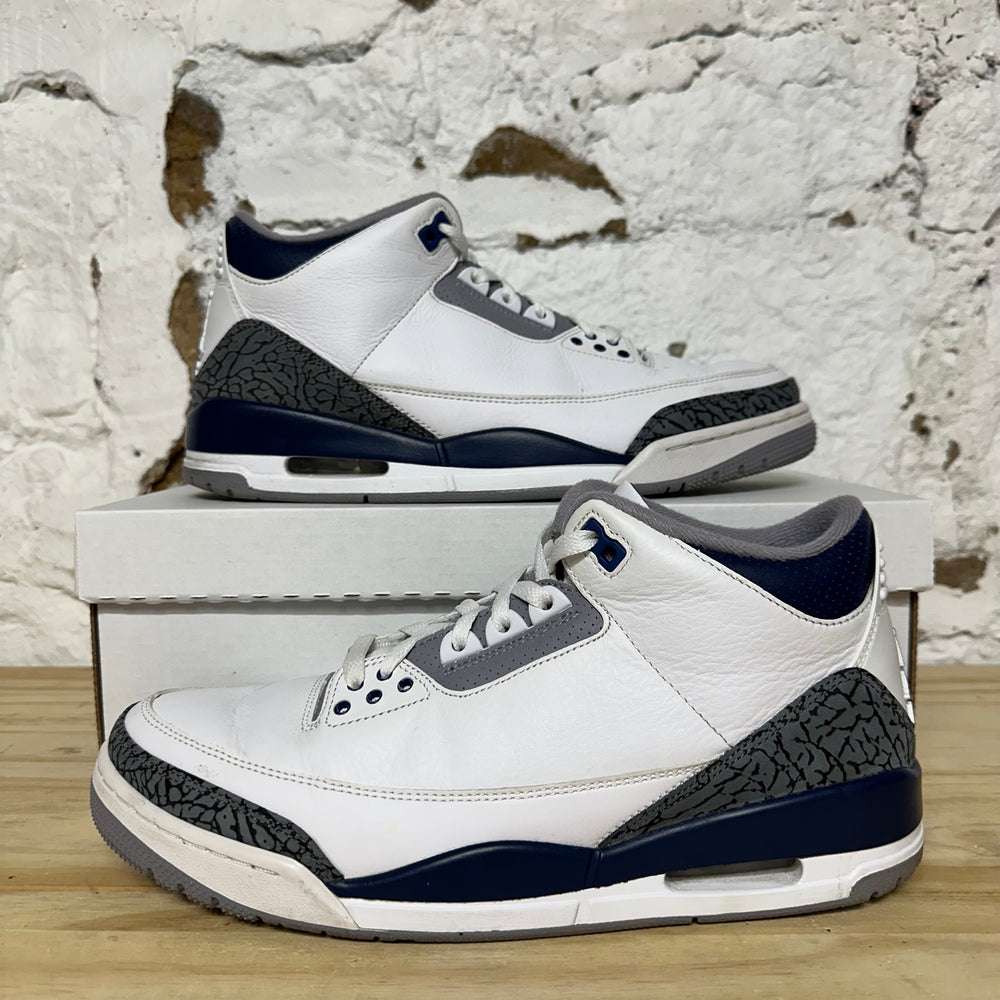 Air Jordan 3 Midnight Navy Sz 11