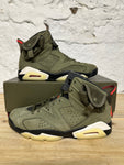 Air Jordan 6 Cactus Jack Olive Sz 8.5