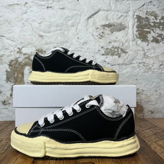 Maison Mihara Black Cream Peterson Sneaker Sz 7 (40) DS