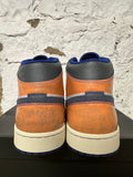 Air Jordan 1 Mid Summit White Crimson Sz 14 DS