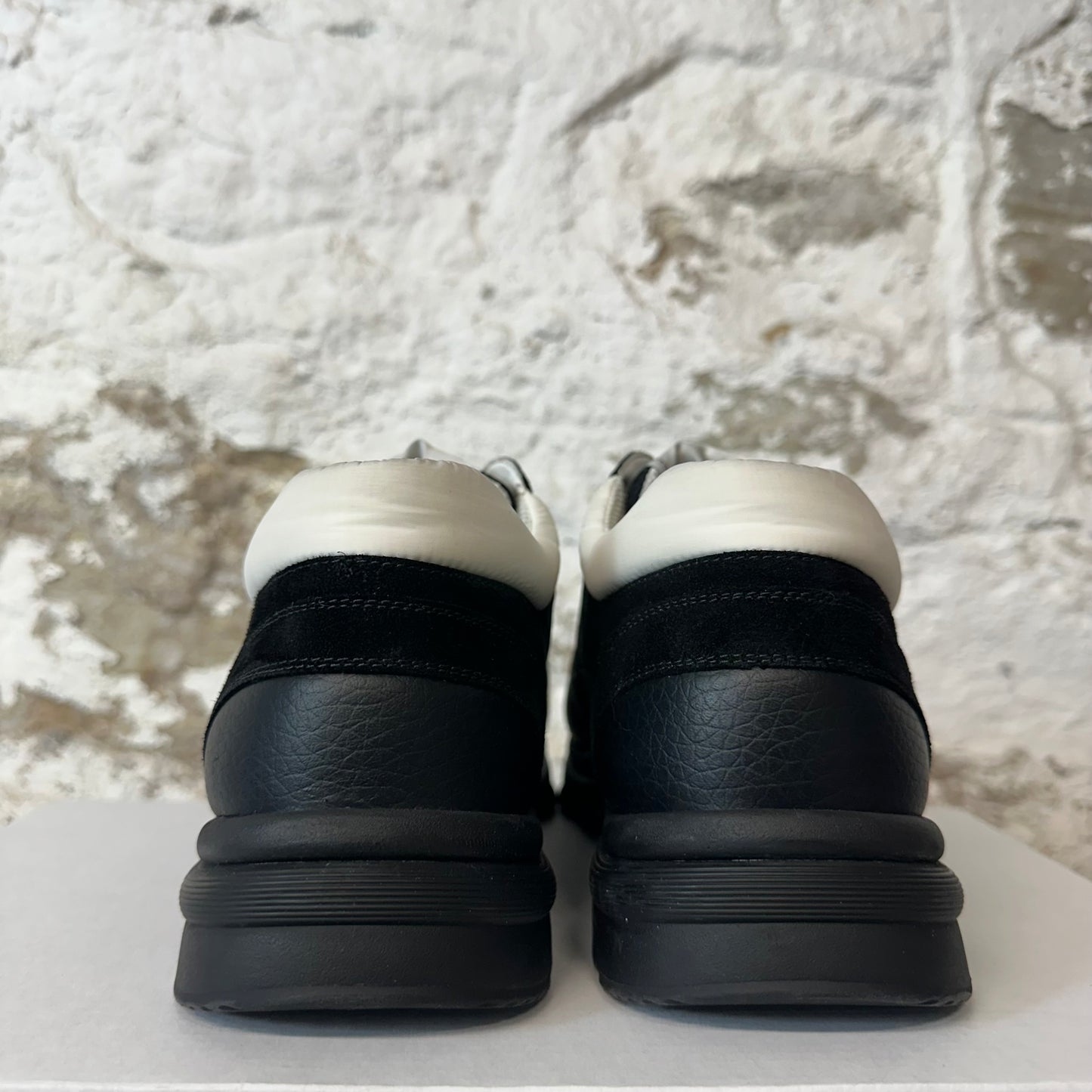 Chanel CC Black White Trainer Sneaker Sz 10 (43)