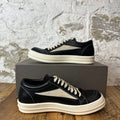 Rick Owens Vintage Black Leather Milk Sneaker Sz 8 (41)