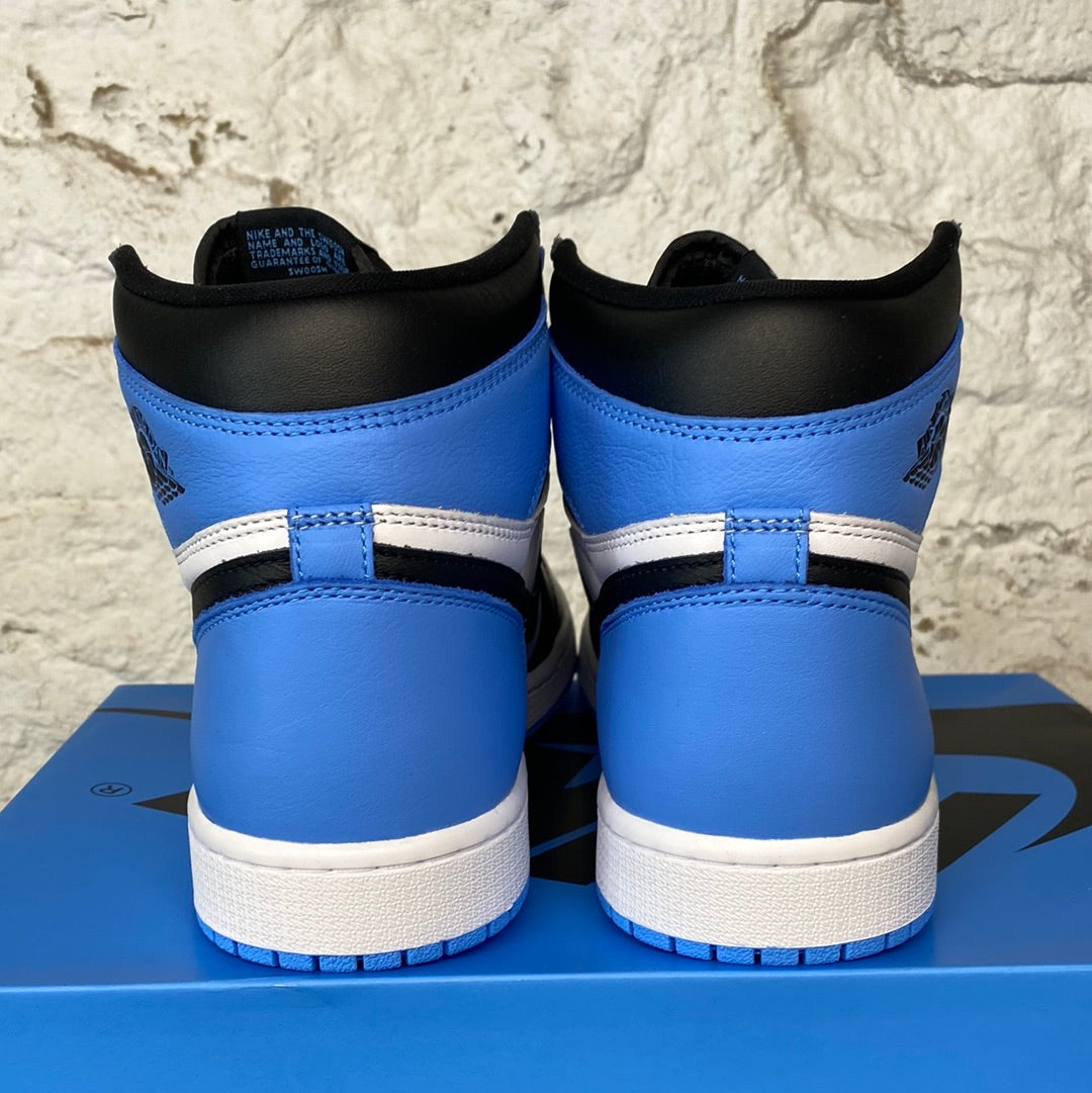 Air Jordan 1 UNC Toe Sz 10 DS