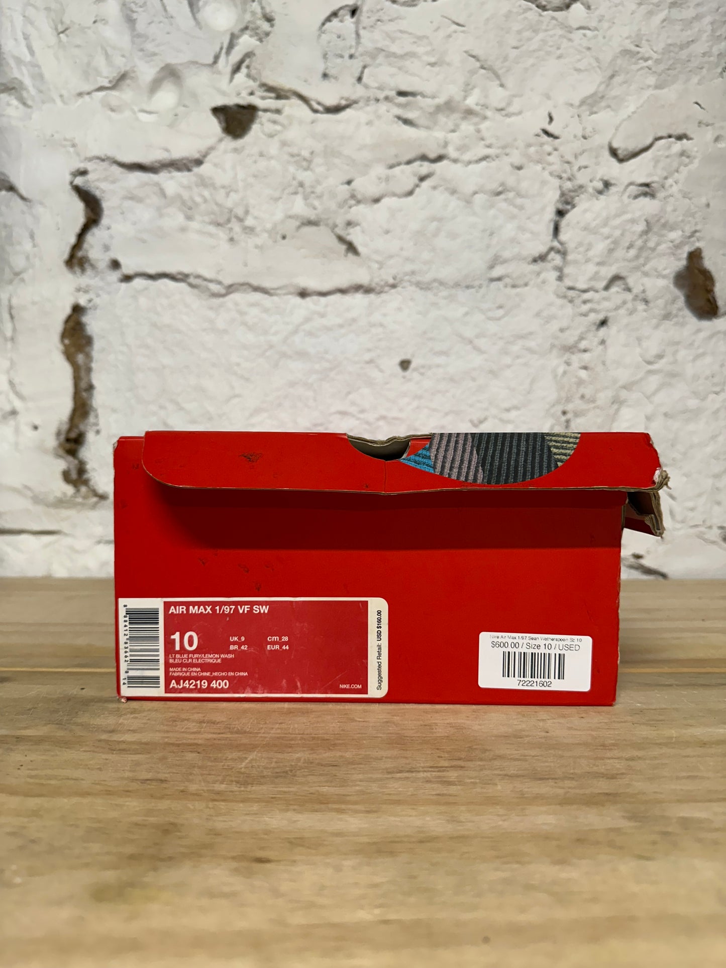 Nike Air Max 1/97 Sean Wotherspoon Sz 10