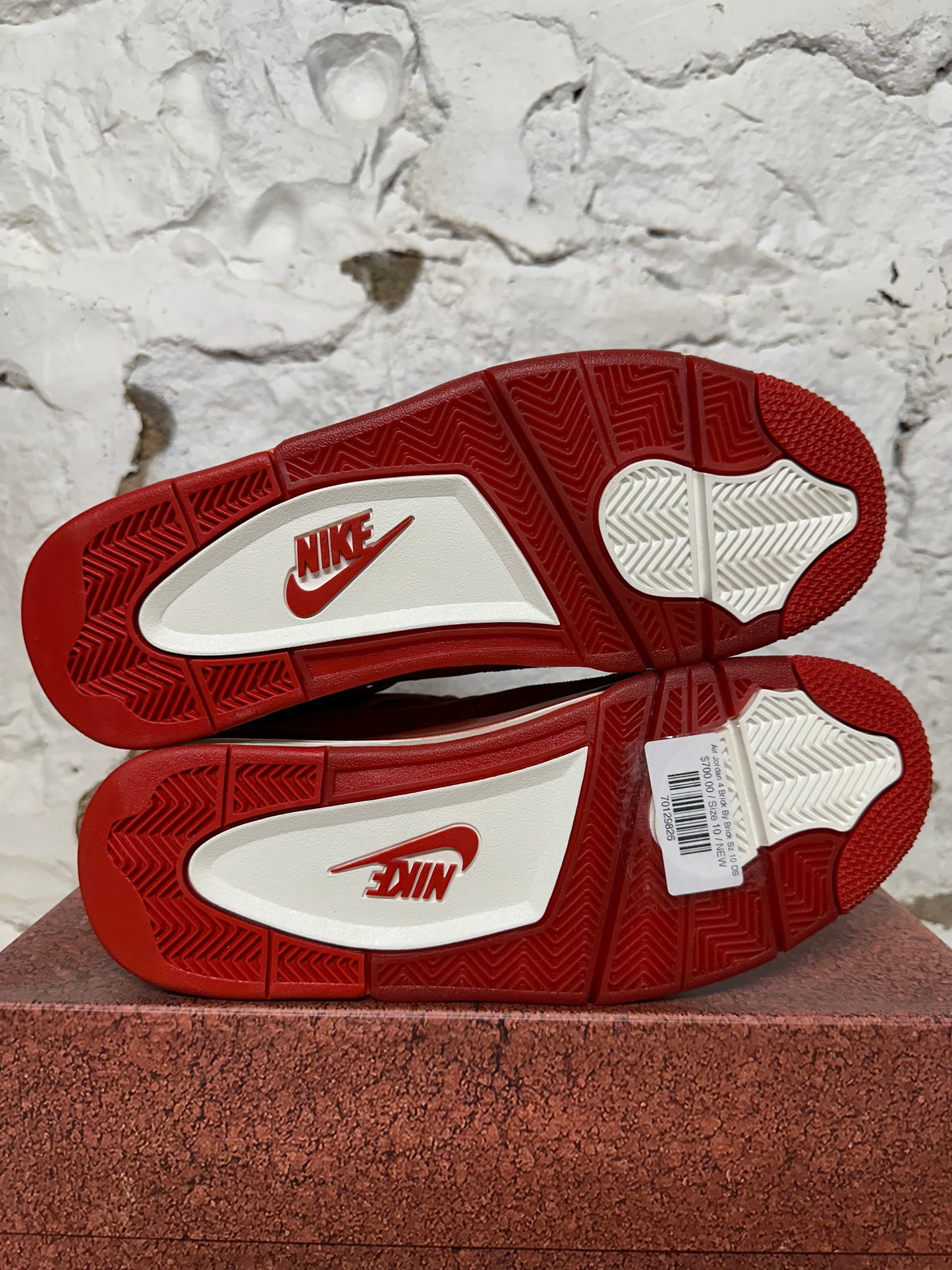 Air Jordan 4 Brick By Brick Sz 10 DS