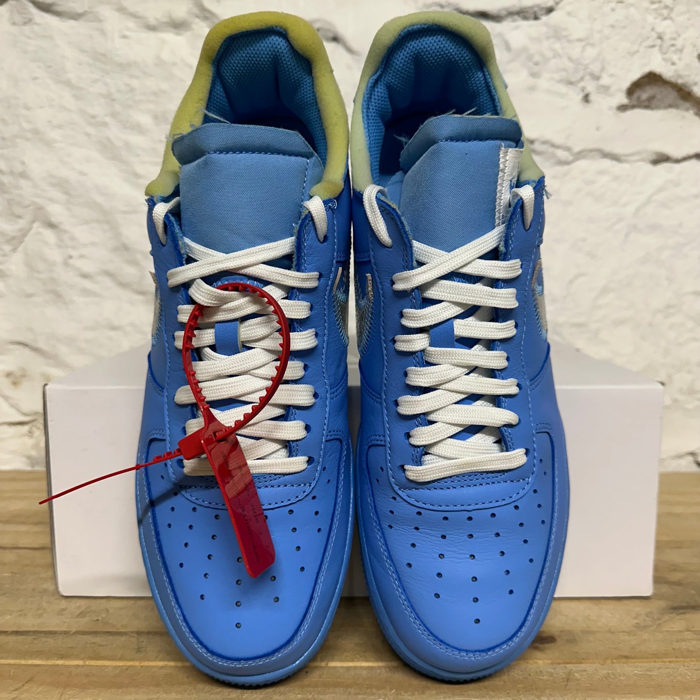 Nike Air Force 1 Low Off-White MCA University Blue Sz 9.5