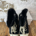 Rick Owens High Black Pony Hair Milk Sneaker Sz 9 (42)