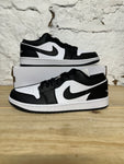 Air Jordan 1 Low Homage Split Black White Sz 10.5 (12W) DS