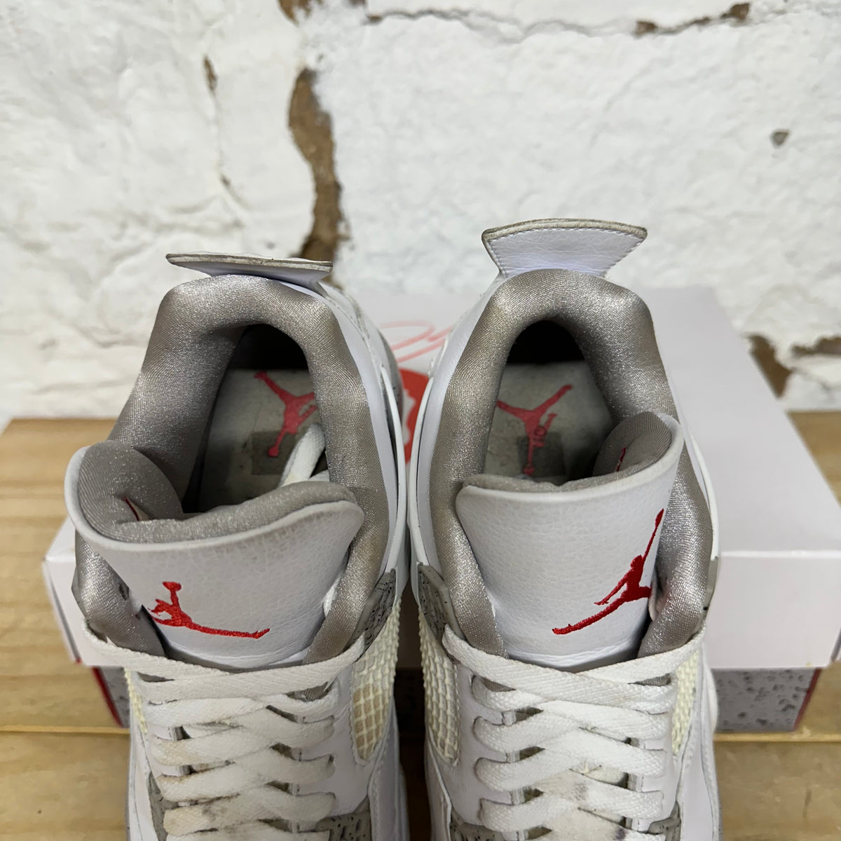 Air Jordan 4 White Oreo Sz 10.5