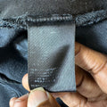 Amiri Felt Spell Distressed Black Denim Jeans Sz 30